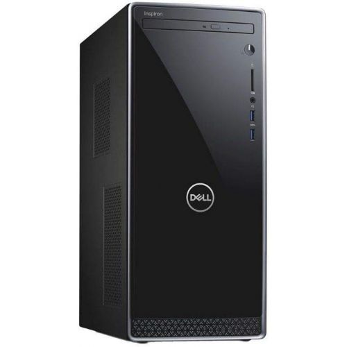 델 Dell Inspiron 3670 Desktop Computer PC, Intel 8 Cores i7 9700 Desktop Processor up to 4.7GHz, 8GB DDR4, 128GB SSD, 1TB HDD, 4GB GeForce GTX 1050Ti WiFi?Bluetooth MaxxAudio USB 3.1