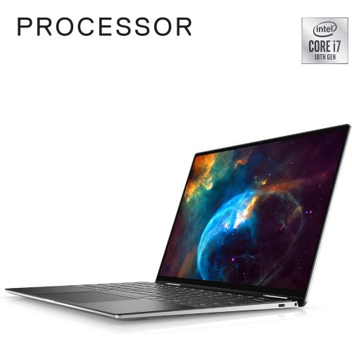 델 Dell XPS 13 7390 2 in 1 Convertible, 13.4 inch FHD+ Touch Laptop Intel Core i7 1065G7, 32GB LPDDR4x RAM, 512GB SSD, Intel Iris Plus Graphics, Windows 10 Home Platinum Silver, B