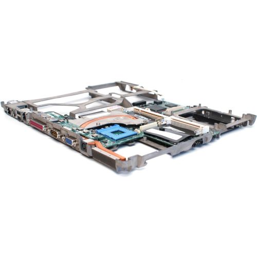 델 Dell MF788 T8120 Latitude D610 Laptop Notebook Mainboard Systemboard Motherboard with Tray, Compatible Part Numbers: D4572, K3879, K3885, K7439, U8083