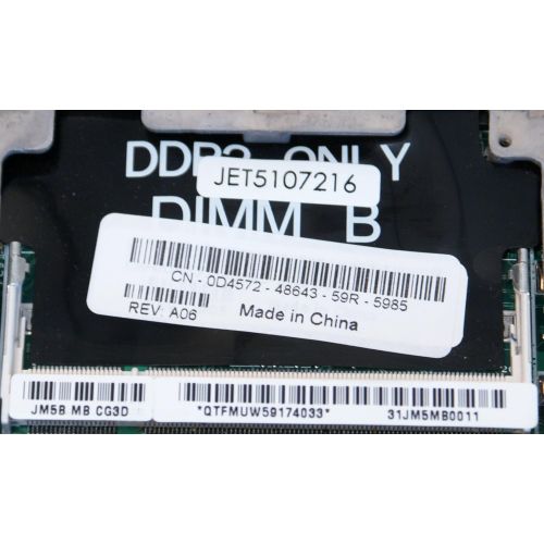 델 Dell MF788 T8120 Latitude D610 Laptop Notebook Mainboard Systemboard Motherboard with Tray, Compatible Part Numbers: D4572, K3879, K3885, K7439, U8083