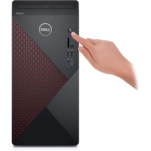 델 2020 Dell Vostro 5090 Premium Business Tower Desktop Intel Core i5 9400 6 Core Processor up to 4.1GHz, 16GB RAM512GB SSD HDMI DisplayPort DVD Wi Fi Windows 10 Pro Black