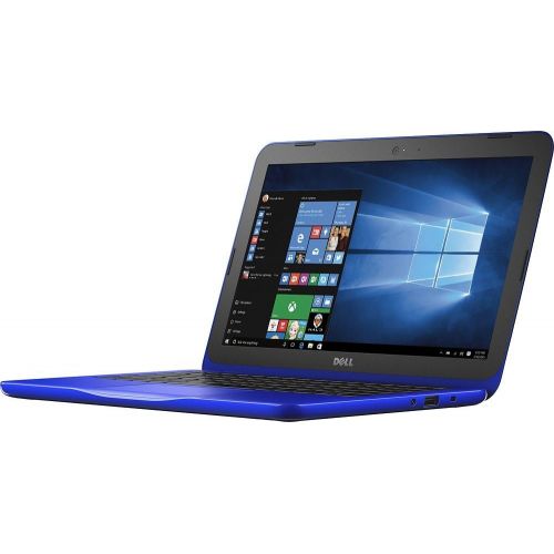 델 Dell Inspiron 11.6 Laptop Intel Celeron 2GB Ram 32GB eMMC Flash Memory Bali Blue I3162 0000BLU