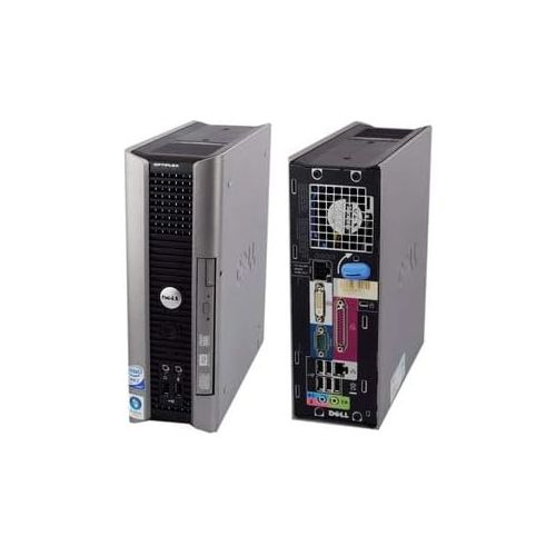 델 Dell Optiplex 760 Business USFF Desktop Computer, Intel Core 2 Duo E7500 2.93 Ghz CPU, 4GB DDR2 RAM, 80GB HDD, No Optical Drive, Windows 7 Professional