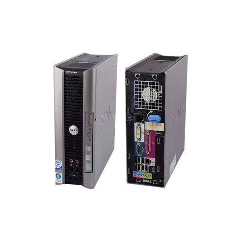 델 Dell Optiplex 760 Business USFF Desktop Computer, Intel Core 2 Duo E7500 2.93 Ghz CPU, 4GB DDR2 RAM, 80GB HDD, No Optical Drive, Windows 7 Professional