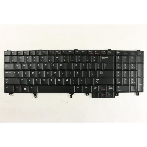 델 Dell OEM 7T425 Backlit Black Keyboard NSK DW2BC Latitude E5530 E6530 Precision M4600 M6600