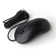 Dell 3 button Black Optical USB Mouse w/ Scroll Wheel (XN966 XN967)