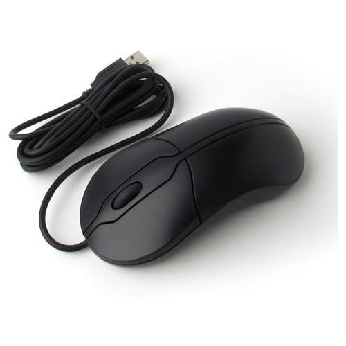 델 Dell 3 button Black Optical USB Mouse w/ Scroll Wheel (XN966 XN967)