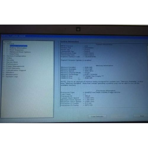 델 Dell Latitude E6330 13.3 LED Notebook (469 3146) Intel Core i5 i5 3320M 2.60 GHz, 4GB 500GB DVDRW