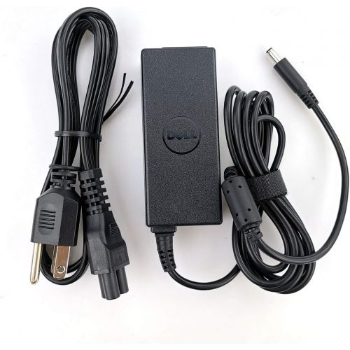 델 Dell New Laptop Charger 45W watt AC Power Adapter with Power Cord for Dell Inspiron 13 14 15,5567 5558 3558 5559,5000 Series,XPS 13 9360,LA45NM140,0KXTTW