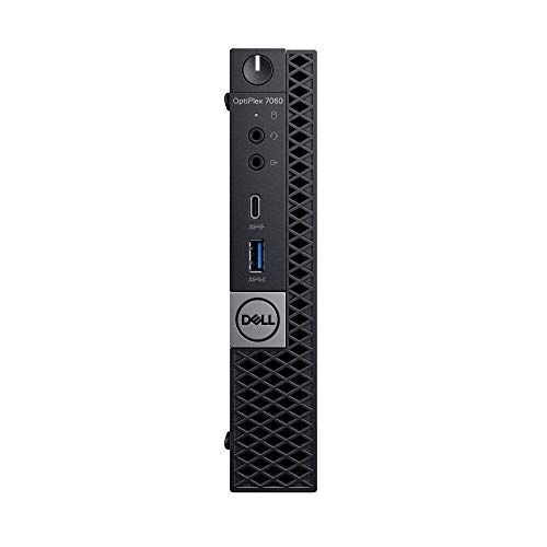 델 Dell OptiPlex 7060 Micro Form Factor Desktop Computer Intel 8th Gen Core i7 8700T 2.40 GHz (Up to 4.00 GHz) 6 Core 12MB Cache 35W Processor 8GB DDR4 2666MHz Memory 500GB SATA SSD W