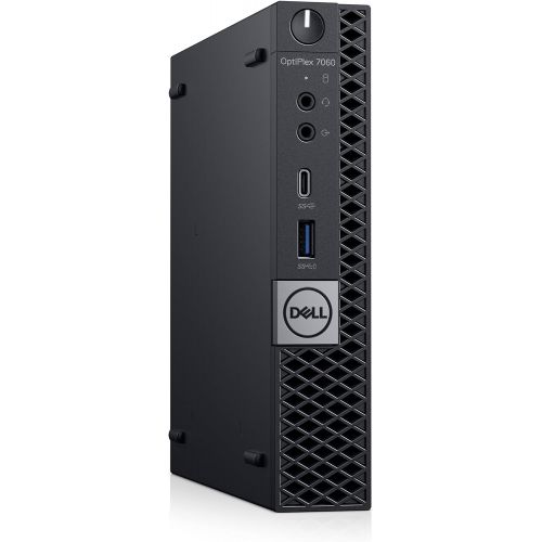 델 Dell OptiPlex 7060 Micro Form Factor Desktop Computer Intel 8th Gen Core i7 8700T 2.40 GHz (Up to 4.00 GHz) 6 Core 12MB Cache 35W Processor 8GB DDR4 2666MHz Memory 500GB SATA SSD W