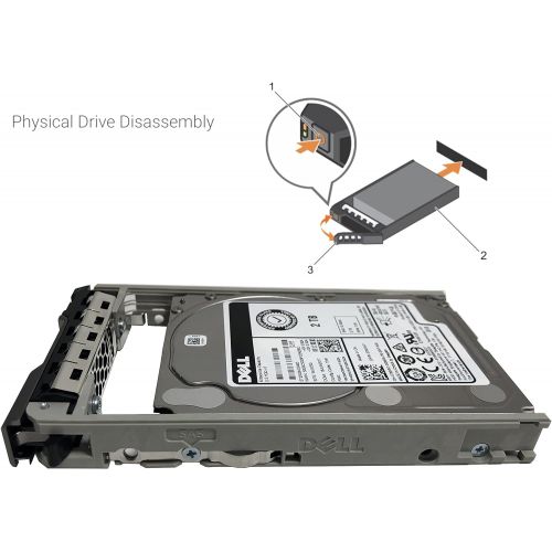 델 6N9HJ Dell Dell 2TB 7200 RPM 128MB Cache NL SAS 12Gb/s 512n 2.5 inch Hot Plug Hard Drive Cus Kit