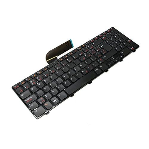 델 New 74TVD Genuine for Dell Inspiron 15 5567 17 7779 7778 Laptop Keyboard 101 French English Bilingual M16NXC UBS Backlit Performance Keypad Number Pad NSK EC0BW 4M Darfon 490.08507