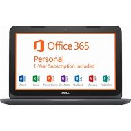 Dell Inspiron Premium 11.6 HD Laptop, AMD Dual Core A6 Processor, 4GB DDR4, 32GB SSD, AMD Radeon R4, MaxxAudio, Bluetooth, WiFi, HDMI, USB 3.0, Webcam, with 1 Year Office 365, Win