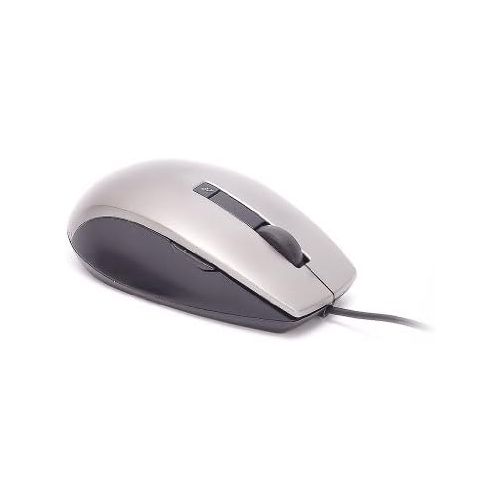 델 Genuine Dell K251D 6 Button Grey Gray Silver Black USB Scroll Wheel Optical Laser Mouse, Works Perfectly With Windows 95, 98, NT 4.0, 2000, XP, Vista, and Windows 7, and Will Work