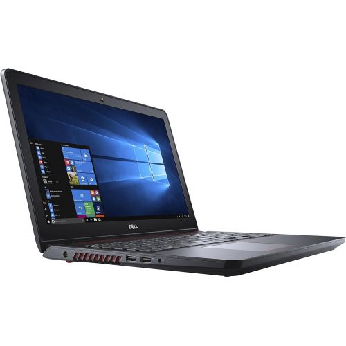 델 Dell Inspiron 5000 Flagship 15.6 inch FHD Gaming Laptop, Intel Core i7 7700HQ Quad Core, 16GB RAM, 128GB SSD + 1TB HDD, Waves MaxxAudio, Backlit Keyboard, Webcam, Windows 10