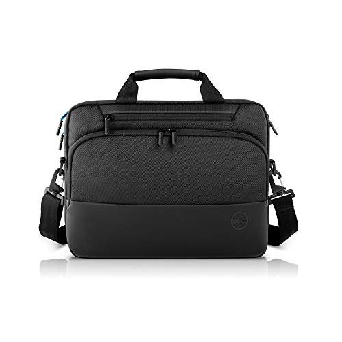 델 Dell Pro Briefcase 14 (PO1420C), Made with an Earth Friendly Solution Dyeing Process and Shock Absorbing EVA Foam That Protects Your Laptop from Impact.