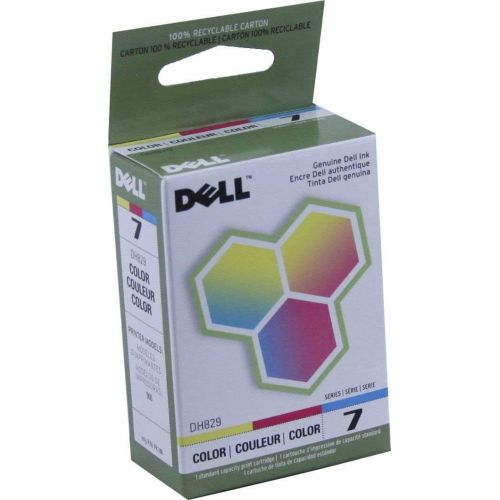 델 Dell Computer DH829 7 Standard Capacity Color Ink Cartridge for 966/968