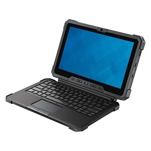 델 Dell Keyboard Cover with Kickstand for The Latitude 12 Rugged Tablet (Water Proof and Customizable RGB Backlight)