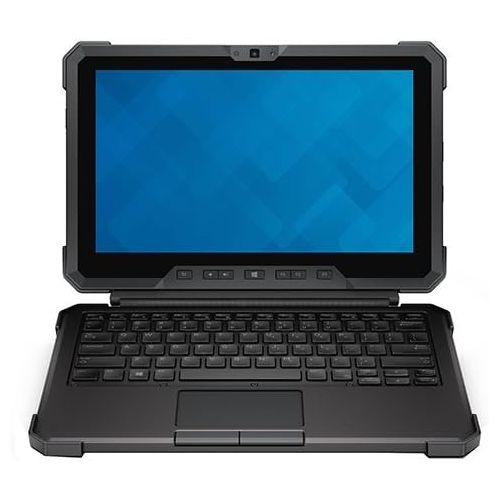 델 Dell Keyboard Cover with Kickstand for The Latitude 12 Rugged Tablet (Water Proof and Customizable RGB Backlight)