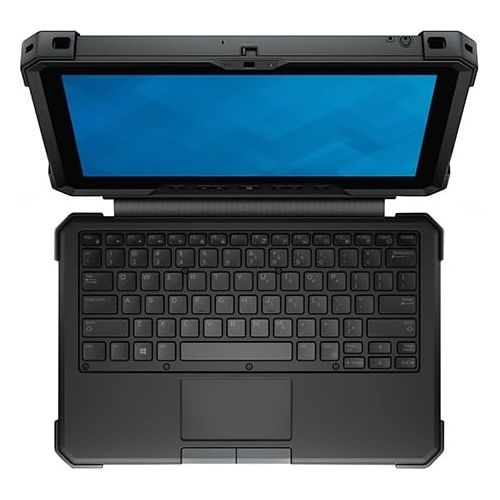 델 Dell Keyboard Cover with Kickstand for The Latitude 12 Rugged Tablet (Water Proof and Customizable RGB Backlight)