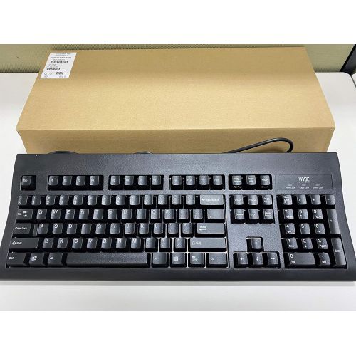 델 FOR DELL New Genuine English Keyboard USB Wired PS/2 Port Capable 104 Key KU 8933 Fits WYSE/Dell TN8FD