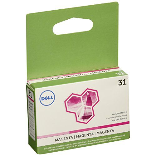 델 Dell (Series 31) Single Use Magenta Ink Cartridge (OEM# 331 7690) (200 Yield)