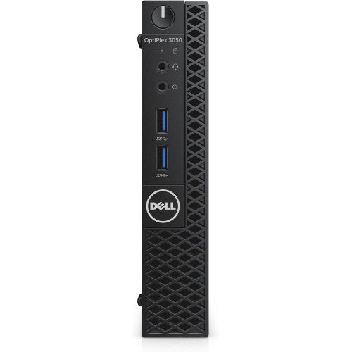 델 Dell P24VV OptiPlex 3050 Micro Form Factor Desktop Computer, Intel Core i5 7500T, 8GB DDR4, 500GB Hard Drive, Windows 10 Pro,Black