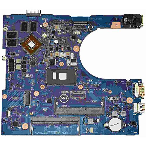 델 F1J0W Dell Inspiron 15 5559 Laptop Motherboard w/Intel i7 6500U 2.5Ghz CPU