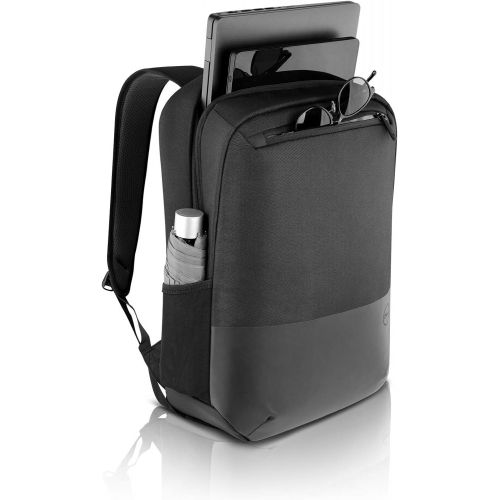 델 Dell Pro Slim Backpack 15 Keep Your Laptop, Tablet and Everyday Essentials securely Protected Within The eco Friendly Dell Pro Slim Backpack (PO1520PS), a Slim fit Backpack Designe