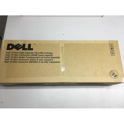 델 Dell JD750 Yellow Toner Cartridge 5110cn Color Laser Printer