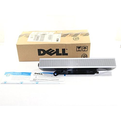 델 Genuine Dell AS501 Soundbar SpeakerNO PA For Dell Ultra Sharp Flat Panel Monitors: 1703FP, 1704FP, 1706FP, 1707FP, 1707FPV, 1708FP, 1801FP, 1901FP, 1905FP, 1907FP, 1907FPV, 1908FP,