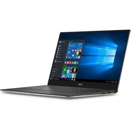 델 Dell XPS 9350 1340SLV 13.3 Inch Laptop (Intel Core i5, 8 GB RAM, 128 GB SSD, Silver) Microsoft Signature Image