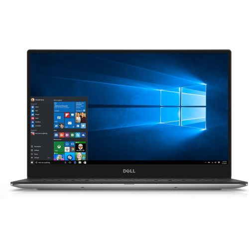 델 Dell XPS 9350 1340SLV 13.3 Inch Laptop (Intel Core i5, 8 GB RAM, 128 GB SSD, Silver) Microsoft Signature Image