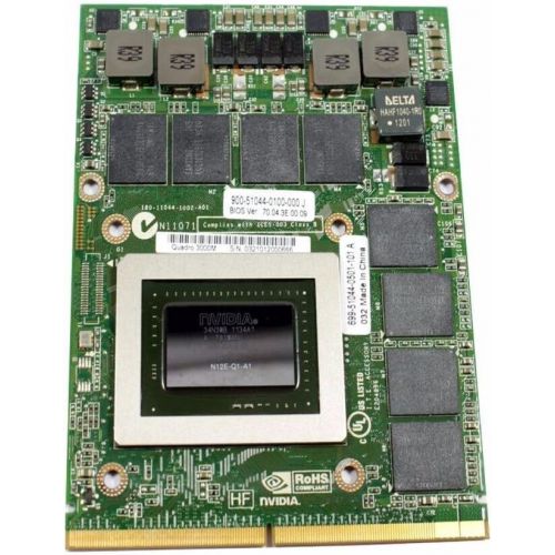 델 Dell RDJT7 Nvidia Quadro 3000M 2GB Video Card Precision M6600 Graphics
