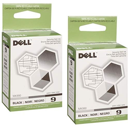 델 Dell 9 Black Ink 2 Pack