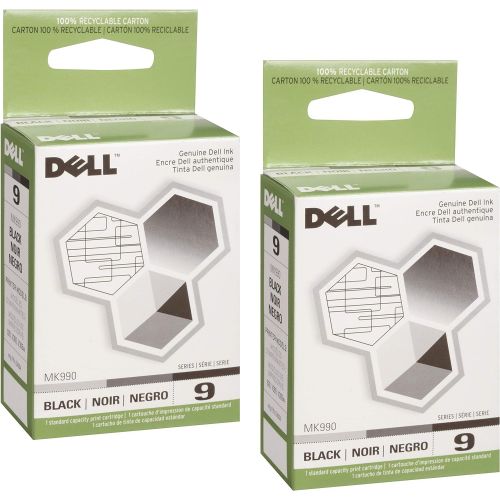 델 Dell 9 Black Ink 2 Pack