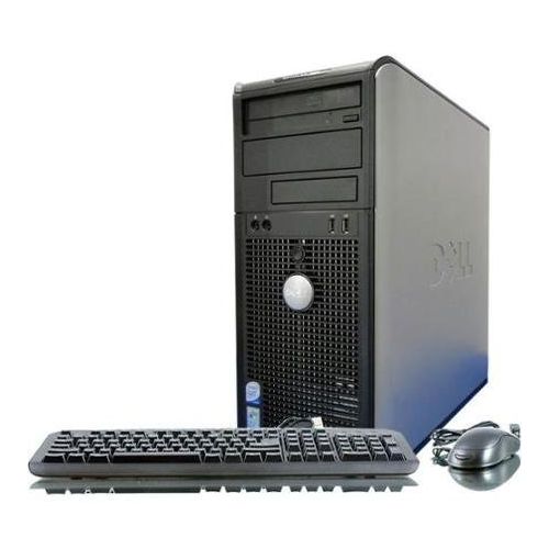 델 Dell OptiPlex Core 2 Duo E7400 2.8GHz 4GB 80GB DVD Windows 7 Mini Tower Desktop PC