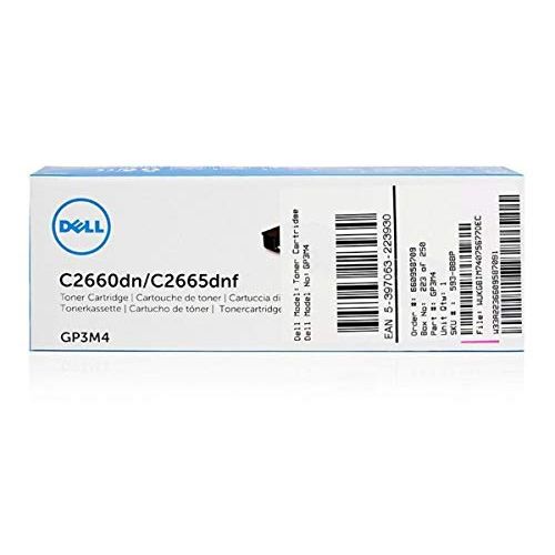 델 Dell GP3M4 Magenta Toner Cartridge, 1200 Yield, 1 Size