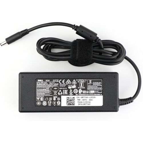 델 Genuine Original OEM 90w for Dell 0RT74M RT74M PA 1900 32D5 AC Adapter Exact 19.5v 4.62a