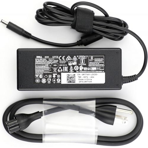 델 Genuine Original OEM 90w for Dell 0RT74M RT74M PA 1900 32D5 AC Adapter Exact 19.5v 4.62a