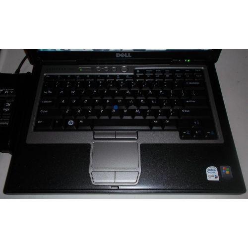 델 Dell Latitude D620 14.1 Inch Laptop (Intel Core Duo T2400 1.83GHz, 2GB, 80GB, DVD, Windows XP), Silver