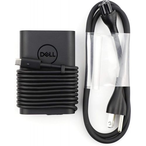 델 Laptop Charger 65W Watt USB Type C AC Power Adapter Include Power Cord for Dell Latitude 3400 3500 5290(2in1) 5300 5400 5500 7200(2in1) 7300 7400(2in1), LA65NM170 HA65NM170,02YK0F