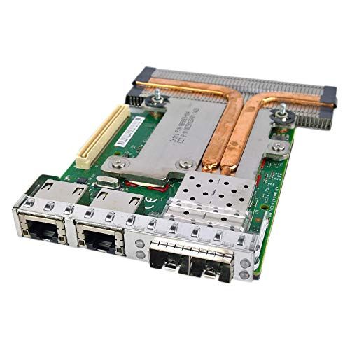 델 Dell C63DV NIC Intel X520/i350 2 Port SFP+; 2xRJ45 10GbE; 1000BASE T Ethernet Daughter Card PowerEdge R720