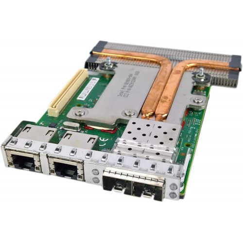 델 Dell C63DV NIC Intel X520/i350 2 Port SFP+; 2xRJ45 10GbE; 1000BASE T Ethernet Daughter Card PowerEdge R720