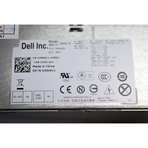 델 Dell Inspiron 3650 Optiplex 3040 5040 7040 240W Power Supply AC240NM 0706M THRJK