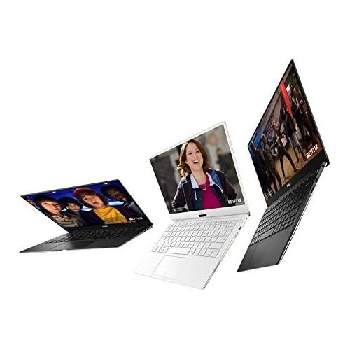 델 Dell XPS 9370 Laptop, 13.3 FHD InfinityEdge Display, 8th Gen Intel Core i7 8550U, 8GB RAM, 256 GB SSD, Fingerprint Reader, Windows 10, Silver