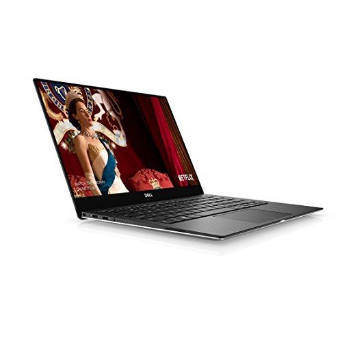 델 Dell XPS 9370 Laptop, 13.3 FHD InfinityEdge Display, 8th Gen Intel Core i7 8550U, 8GB RAM, 256 GB SSD, Fingerprint Reader, Windows 10, Silver