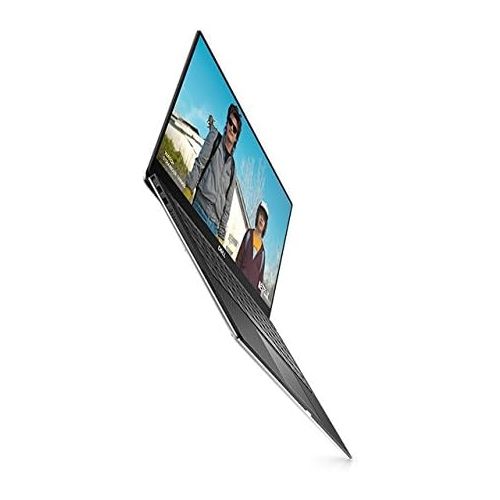 델 Dell XPS 9370 Laptop, 13.3 FHD InfinityEdge Display, 8th Gen Intel Core i7 8550U, 8GB RAM, 256 GB SSD, Fingerprint Reader, Windows 10, Silver