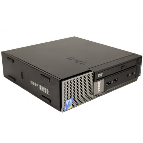 델 Dell OptiPlex 780 USFF Desktop Intel Core 2 Duo 3.0 GHz 4 GB RAM 250 GB HD DVD Win Pro 32 Bit